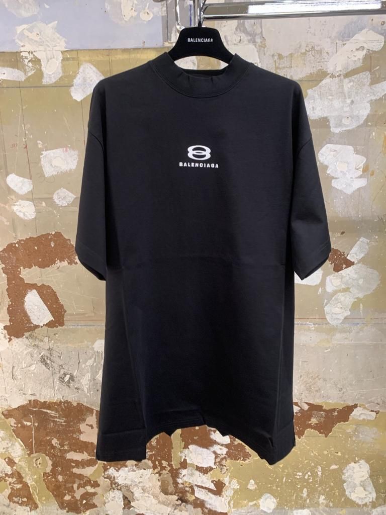 BALENCIAGA】DECONSTRUCTED UNITY VINTAGE ロゴ Tシャツ (BALENCIAGA/T