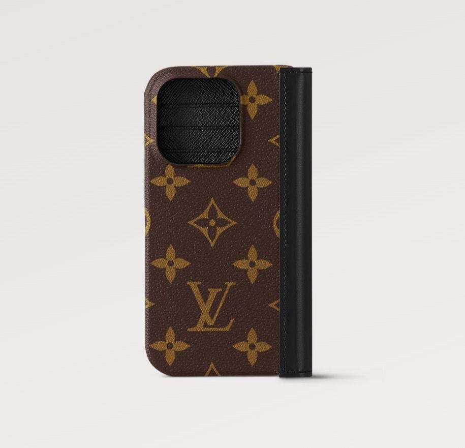国内発送】Louis Vuitton IPHONE 15 PRO・フォリオ ケース (Louis