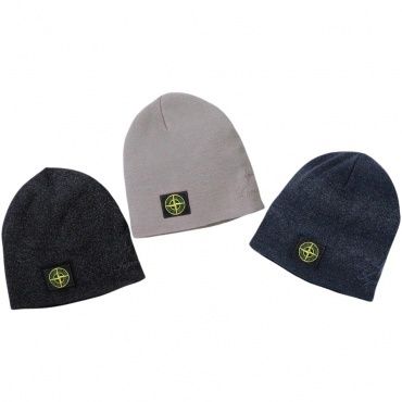 SUPREME STONE ISLAND REFLECTIVE BEANIEストーンアイランド (Supreme