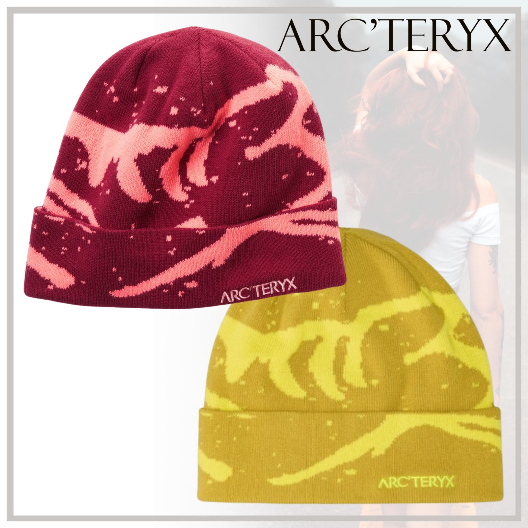 ARC'TERYX 赤 ピンク ビーニー 【公式通販】