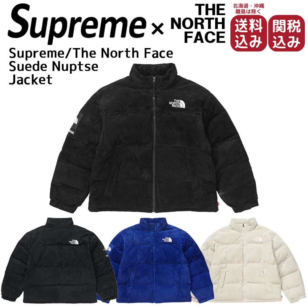 Supreme x The North Face】23FW スエード ヌプシジャケット (Supreme