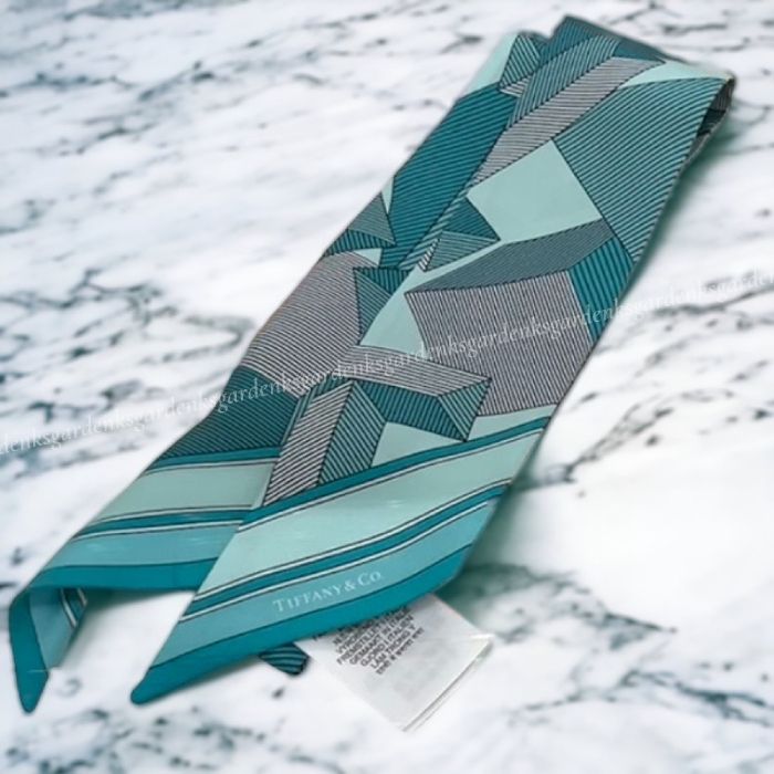 即納！Tiffany ティファニー T ジャイアント T リボン スカーフ