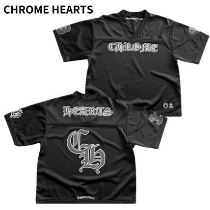CHROME HEARTS MESH WARM UP JERSEY メッシュ クロス Tシャツ (CHROME