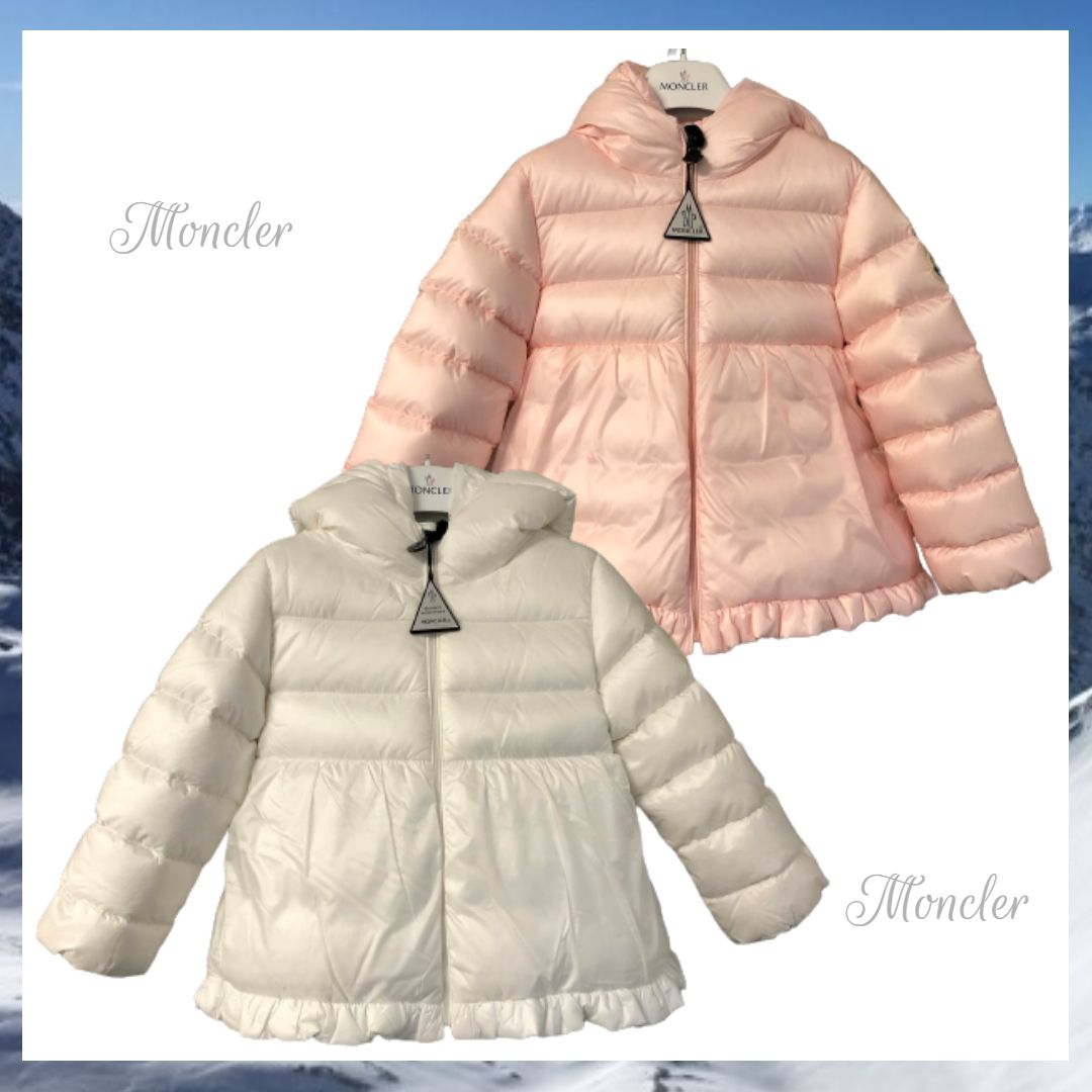 ☆MONCLER☆ 裾フリルがキュート・大人気ベビーダウン ODILE
