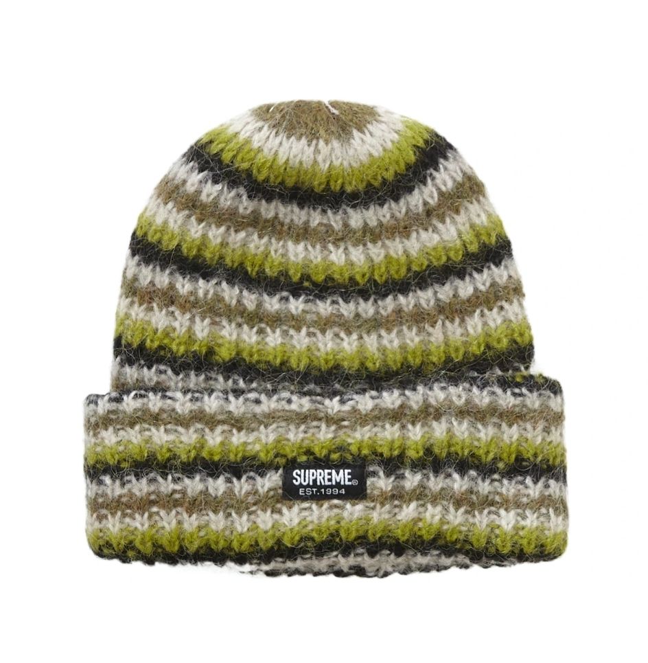 ☆23AW WEEK10☆Supreme Loose Stripe Beanie (Supreme/ニットキャップ