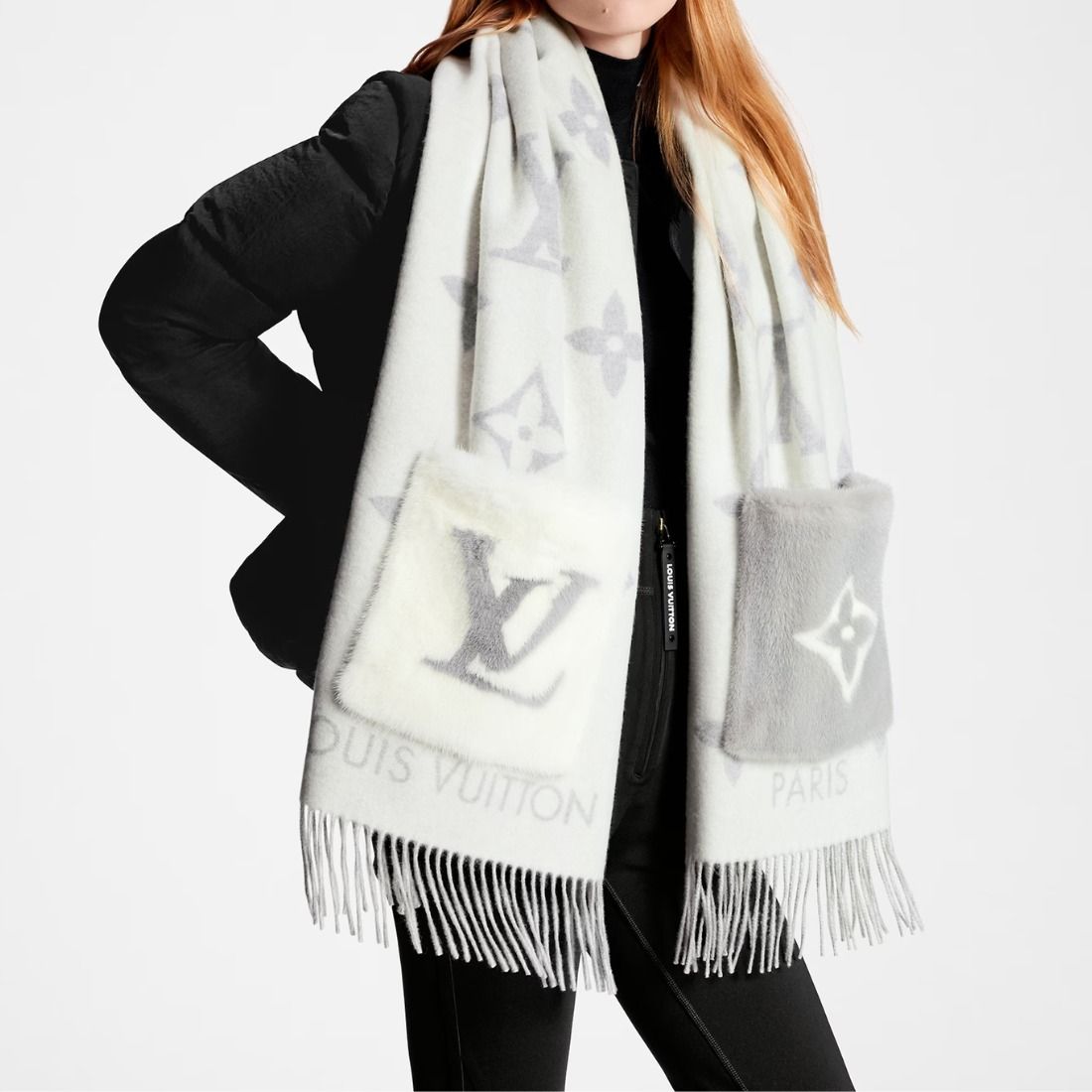 LOUIS VUITTON】LV SKI マフラー コールド レイキャビック (Louis