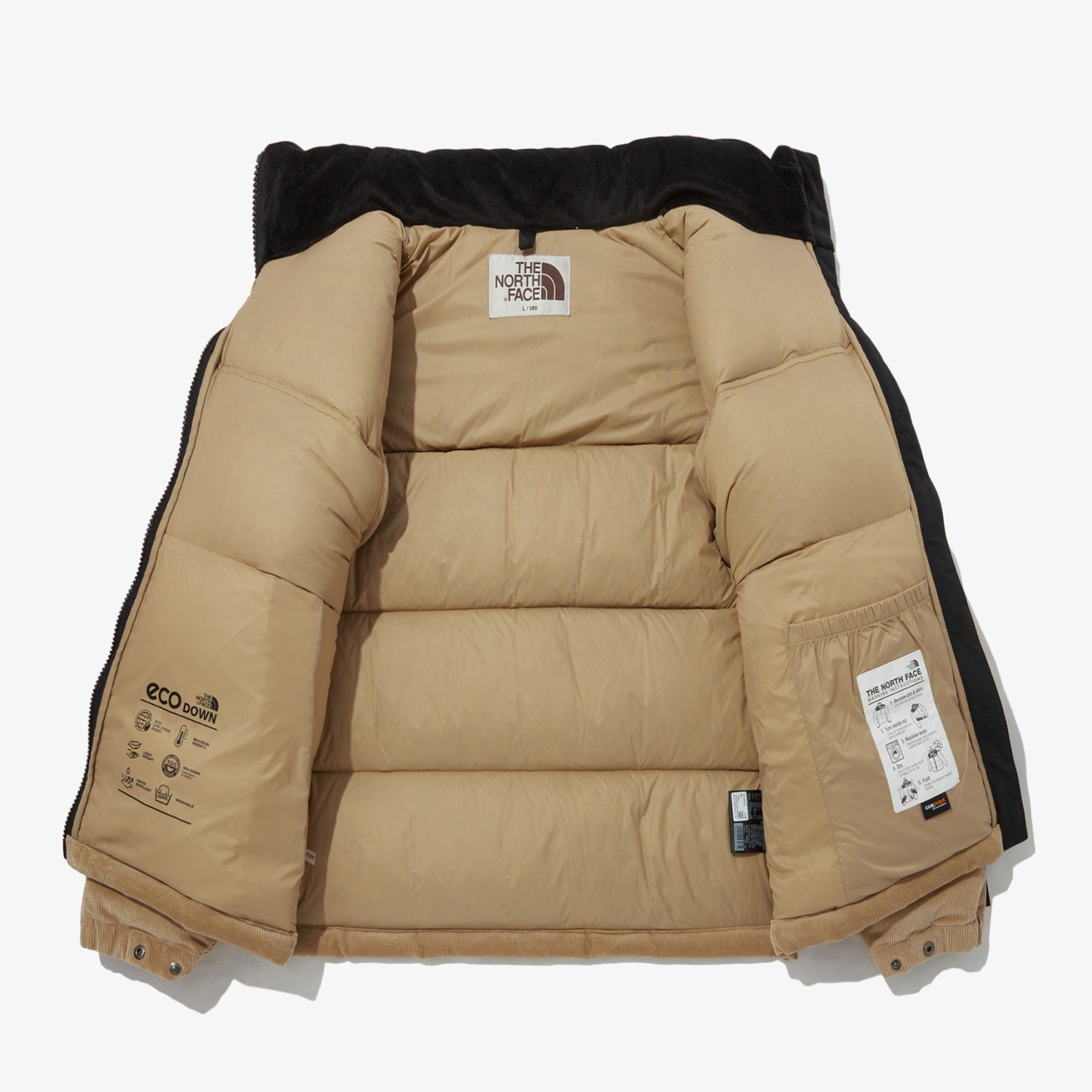THE NORTH FACE】 コーデュロイ ヌプシ ダウン ジャケット (THE NORTH