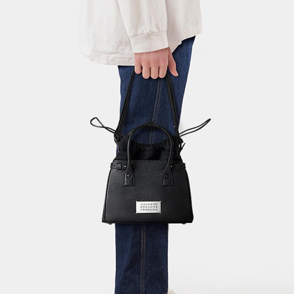 MAISON MARGIELA 5AC ドローストリング ミニバッグ (Maison Margiela
