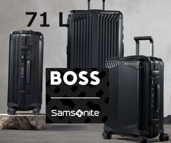 BOSS | SAMSONITE☆アルミニウム製4輪スーツケース 69cm (Samsonite