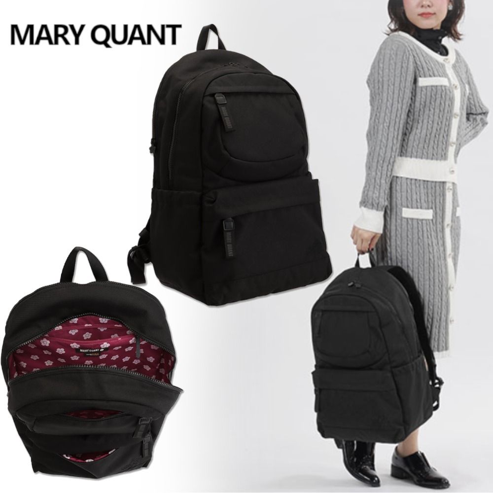 すぐ届く☆MARY QUANT リュック 軽くて丈夫◎ 普段使いしやすい (MARY