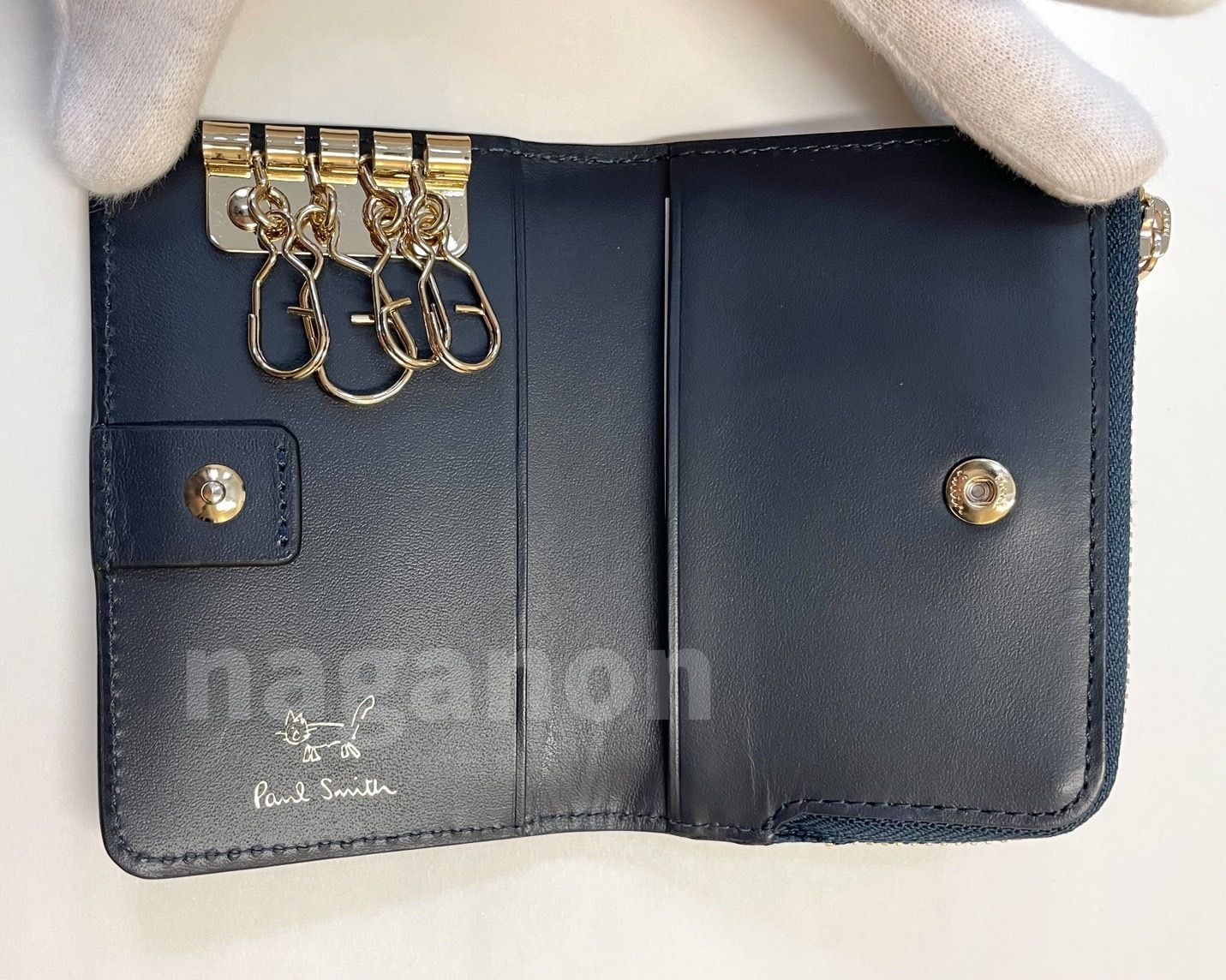 Paul Smith】Cute！ミックスドゥードゥル24キー＆コインケース (Paul