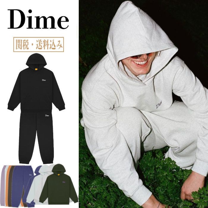 個別対応可能】Dime Montreal Point Logo Sweat Hoodie Set Up (Dime