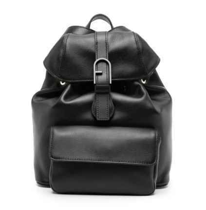 FURLA 黒 レザー リュック