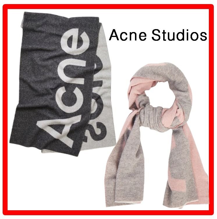 ☆人気☆【Acne Studios】☆アクネ リバーシブルマフラー☆ (Acne
