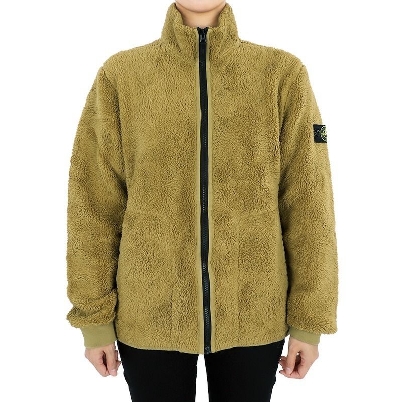 Stone Island♢kids フリース ジップアップジャケット (STONE ISLAND