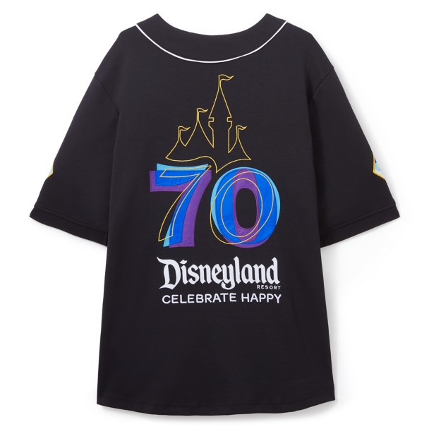 Disneyland 70th Anniversary Baseball Shirt for Adults | Disney Store