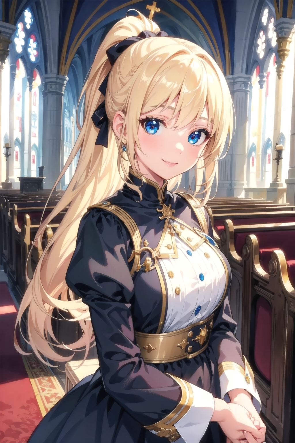 神界特別企画！ 異世界に飛ばしてみた！ で登場するシスターをAI