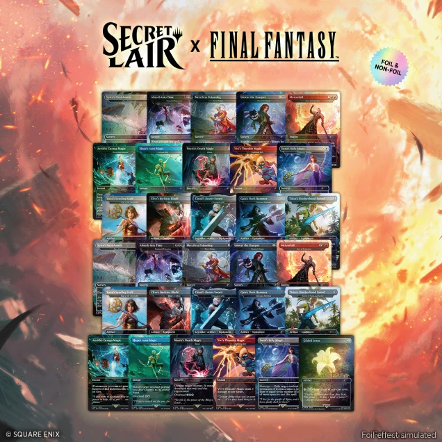 Secret Lair x FINAL FANTASY 6セット 英語