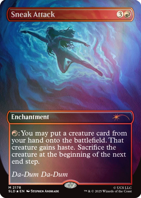 大トロ粉末 SecretLair x Jaws foil MTG Secret Lair x Jaws: Terror