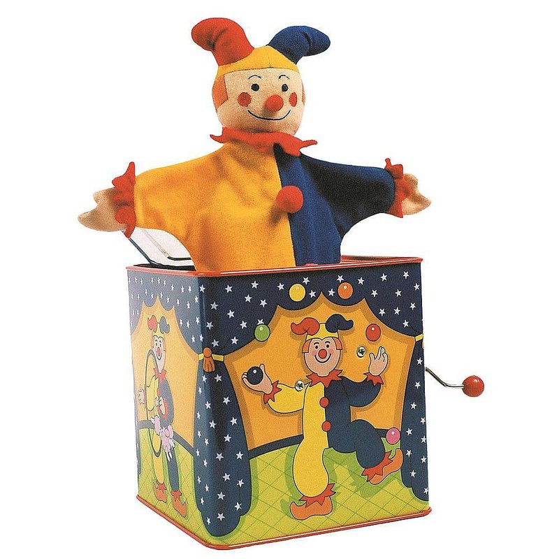 Musical Jack-in-the-Box, Children's Toys - Lehman's