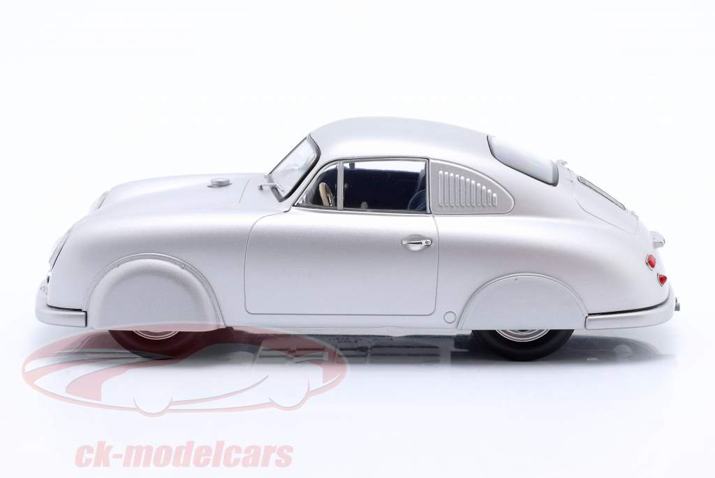 WERK83 1:18 Porsche 356 SL Plain Body Version 1951 silver (closed