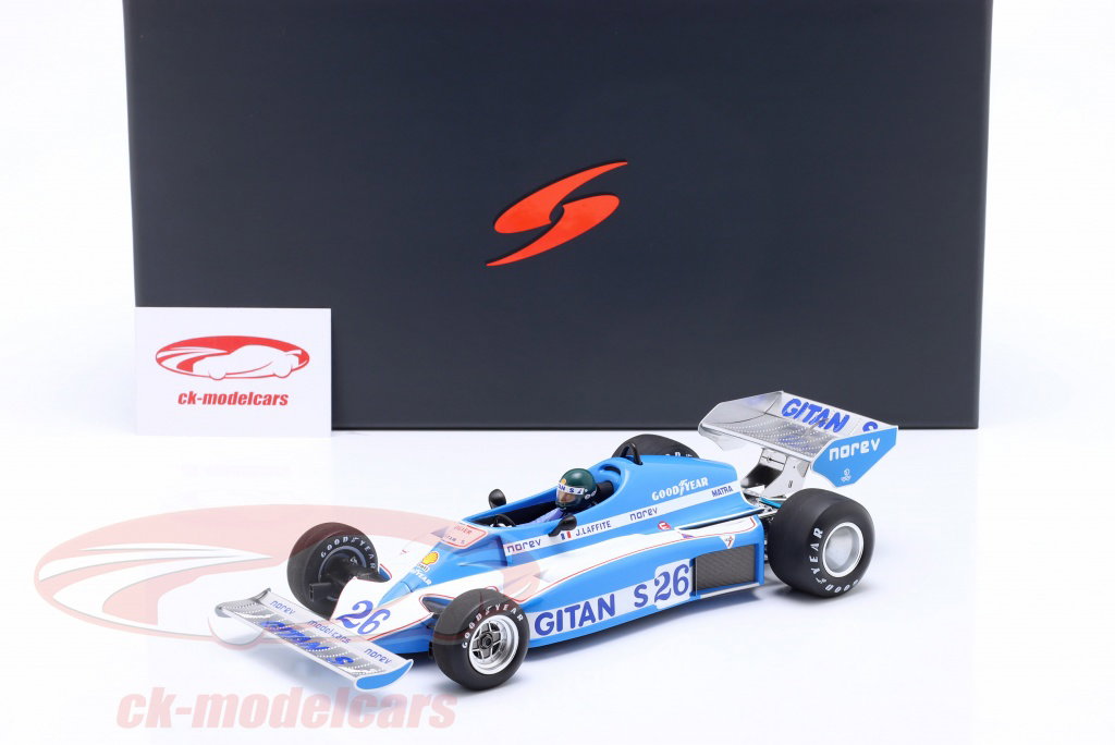 ミニカー GITAN S26 Ligier JS7 TestZandvoort 1977 SPK3984_1.jpg