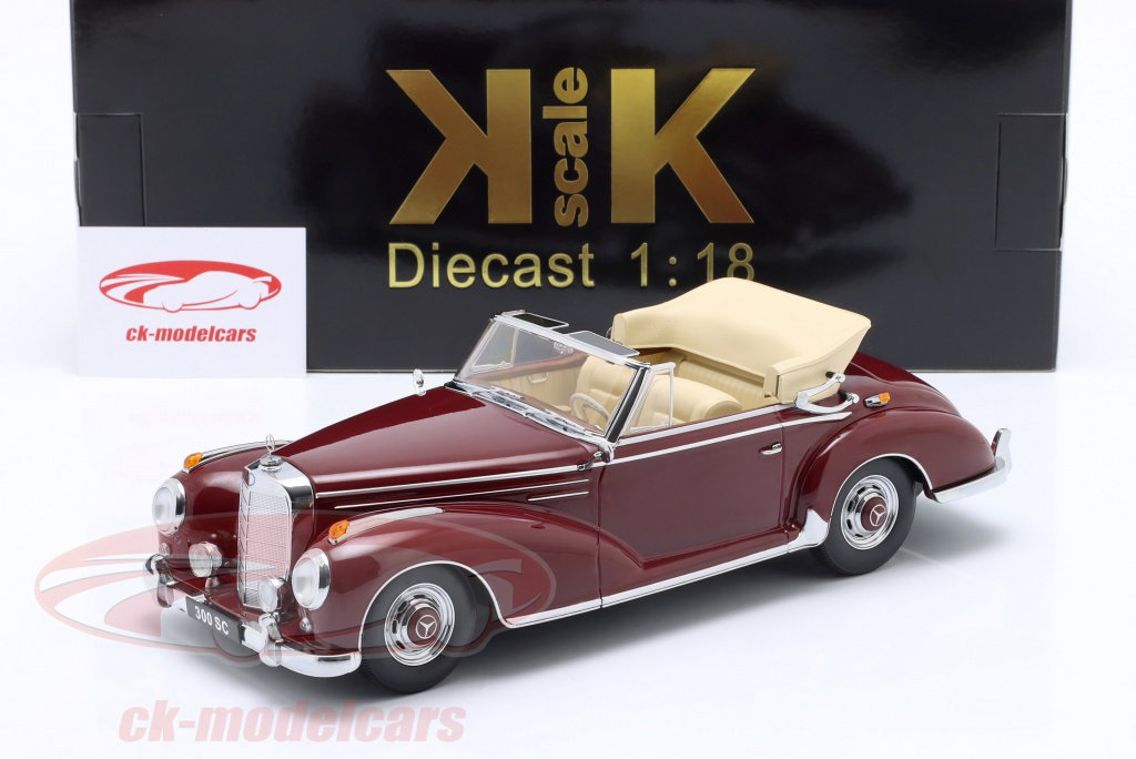 KK-Scale 1:18 Mercedes-Benz 300 SC Convertible open (W188) year