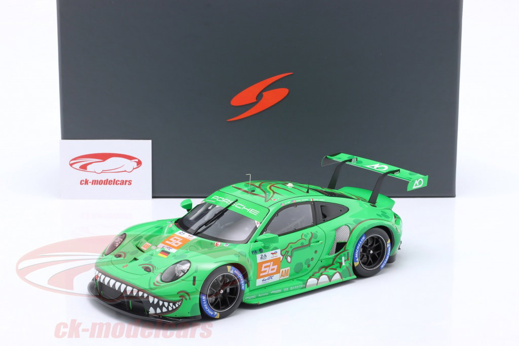 Spark 1:18 Porsche 911 RSR-19 #56 24h LeMans 2023 REXY AO Racing