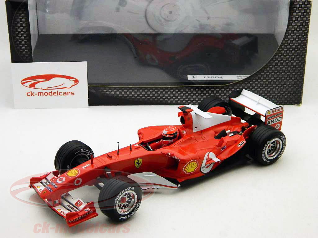 HotWheels 1:18 M. Schumacher Ferrari F2004 formula one 2004 54629