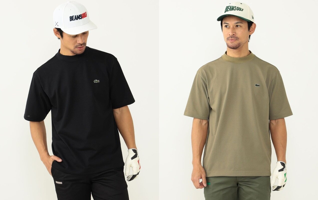 ゴルフ】ビームス×ラコステ別注モックネックシャツ！昨年即完の人気