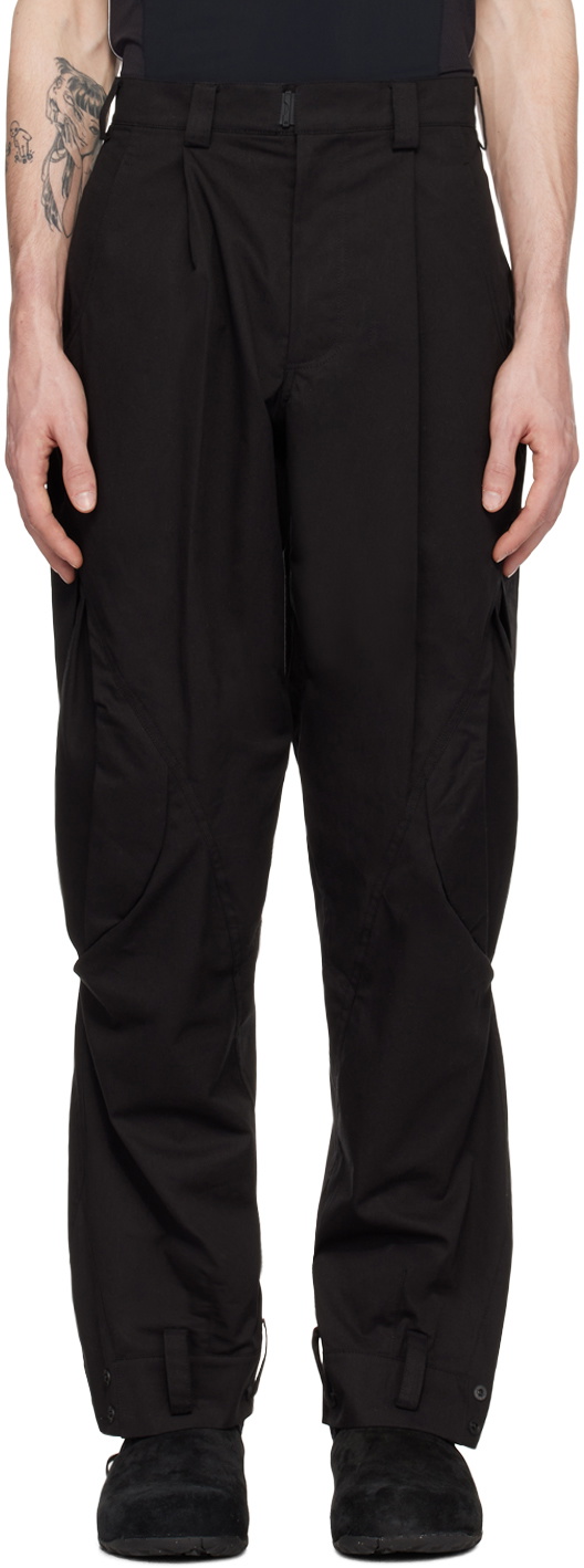 Hyein Seo Gray Vented Trousers Hyein Seo