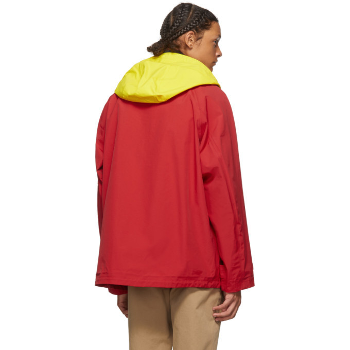 JW Anderson Red Color Hooded Jacket JW Anderson