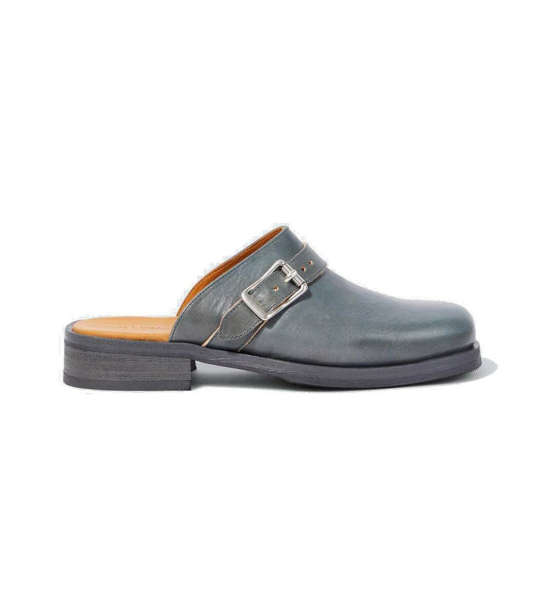 Our Legacy Camion leather mules Our Legacy