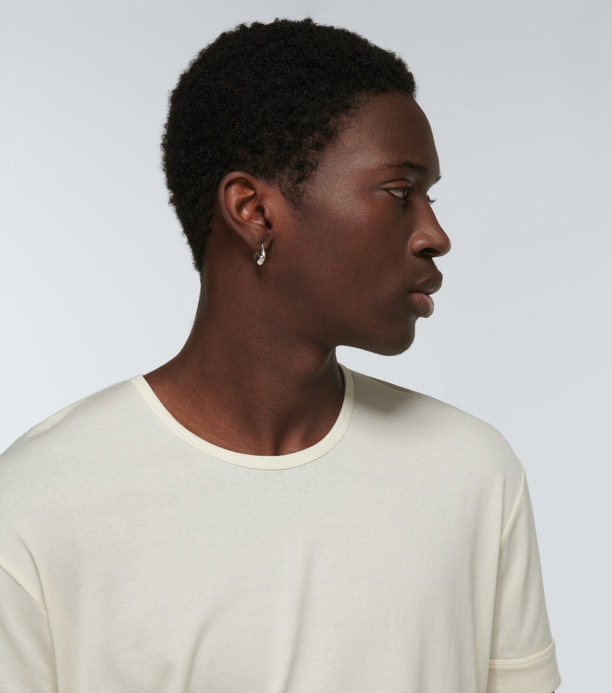 Lemaire - Drop Mini single hoop earring Lemaire