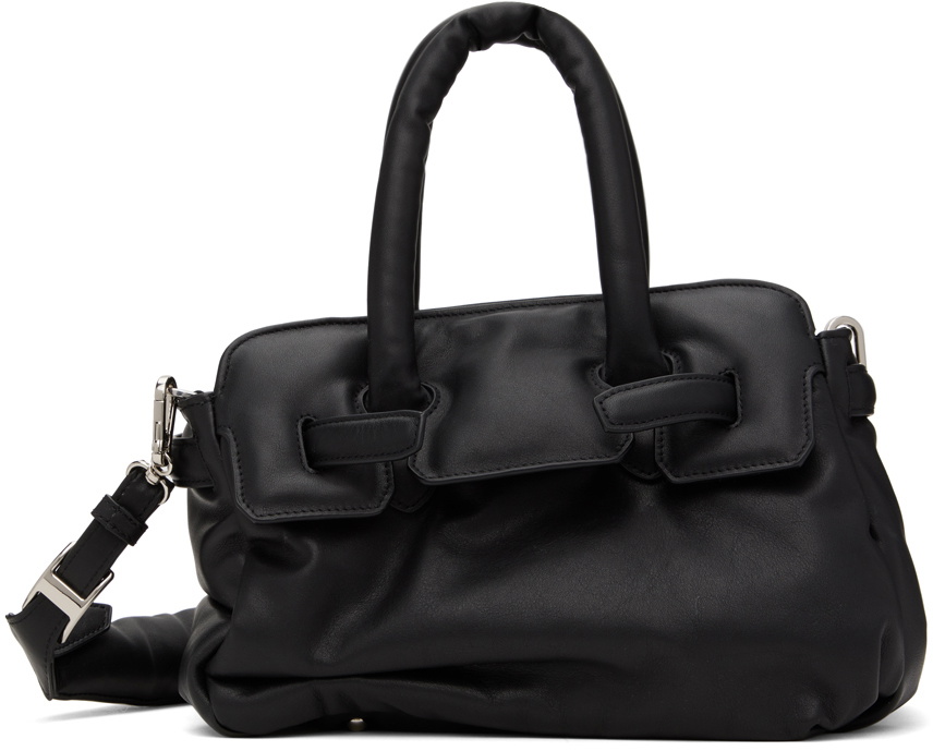 Maison MIHARA YASUHIRO Black Puffer Boston Bag Maison MIHARA YASUHIRO