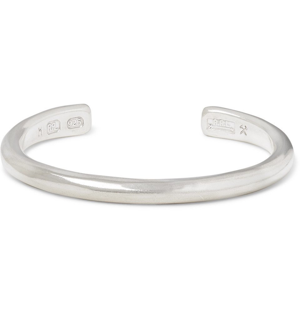 RRL - Hammered Sterling Silver Cuff - Men - Silver RRL