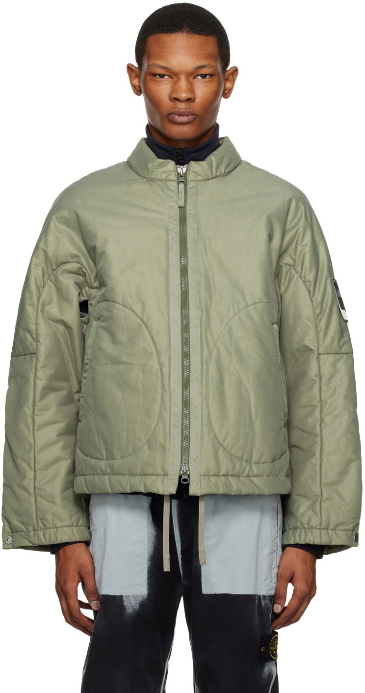 Stone Island Shadow Project Khaki Windproof Jacket Stone Island