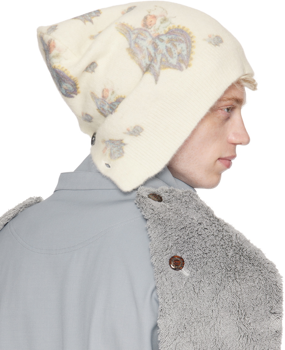 Kiko Kostadinov Off-White Angelos Beanie Kiko Kostadinov