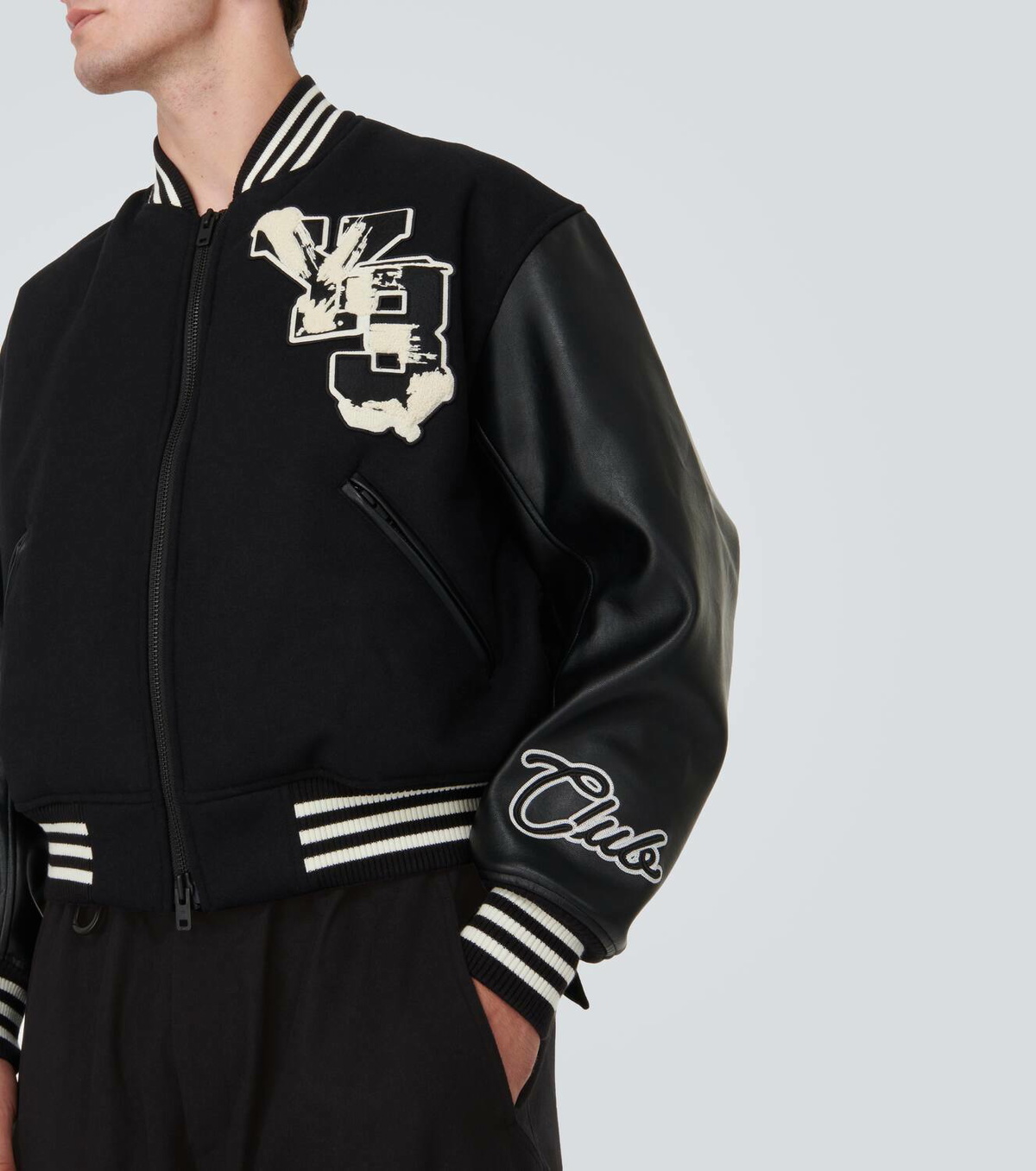 Y-3 Logo varsity jacket Y-3