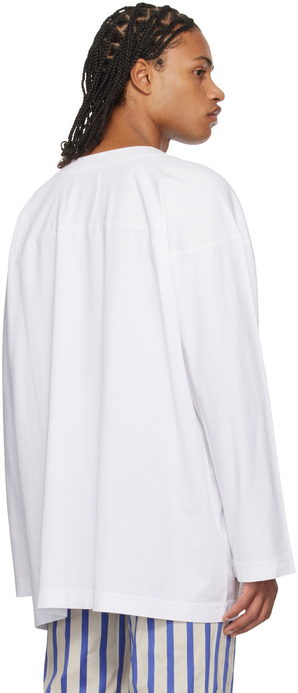 Vivienne Westwood White Fresh Long Sleeve T-Shirt Vivienne Westwood