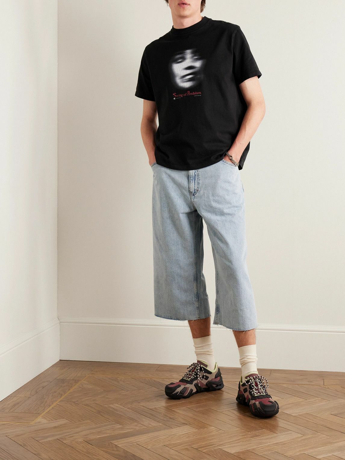 Our Legacy - Swing of Pendulum Printed Cotton-Jersey T-Shirt