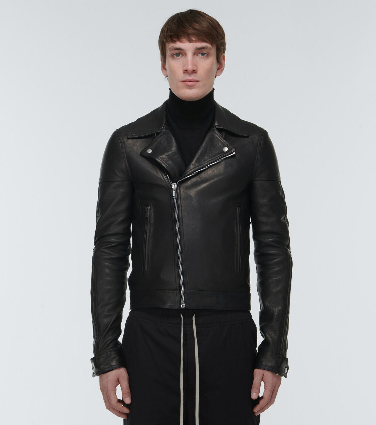 Rick Owens - Leather biker jacket Rick Owens