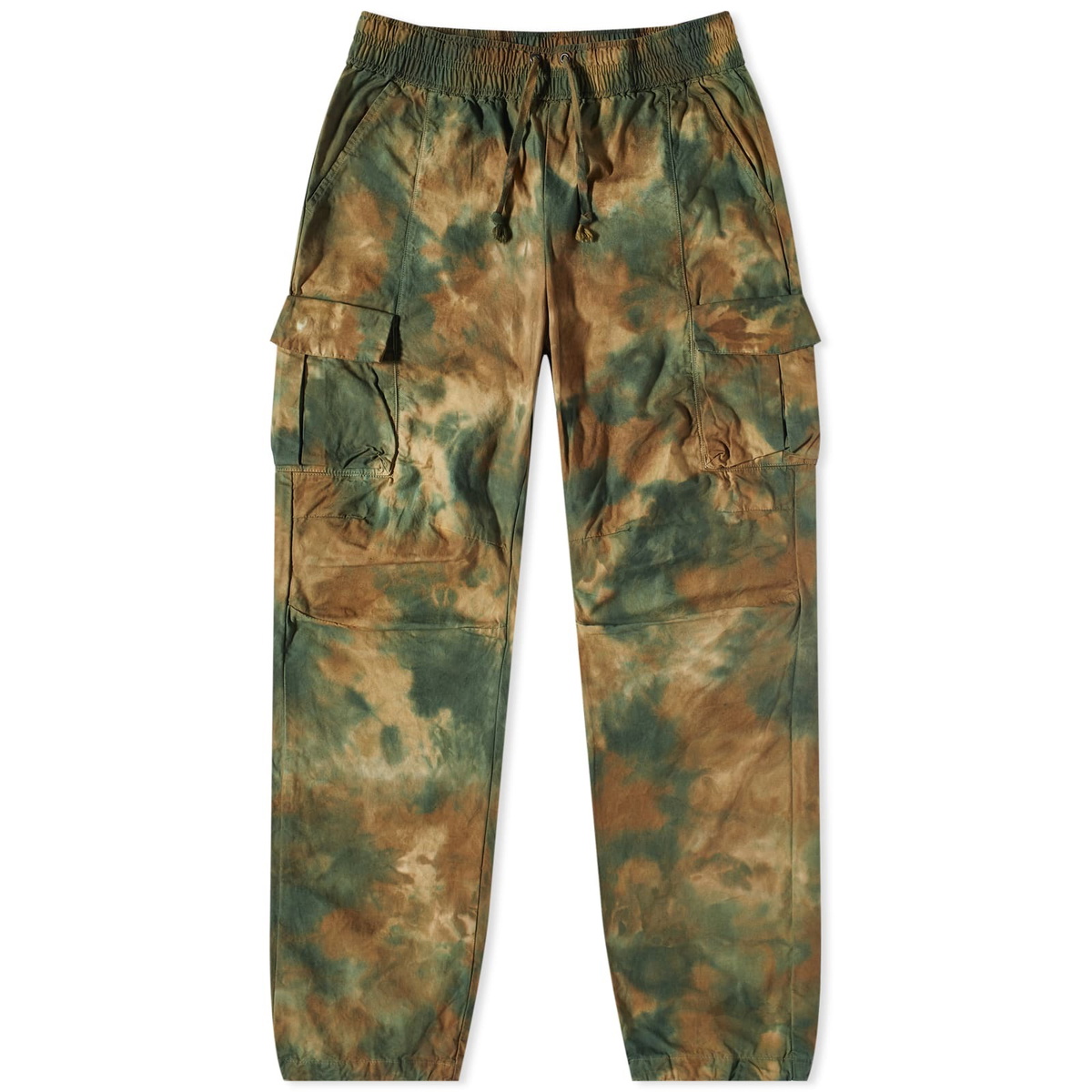 John Elliott Men's Camo Tie Dye Cargo Pant in Tie Dye Camo John