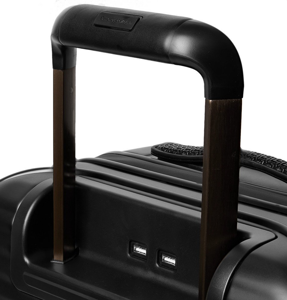 Ermenegildo Zegna - Leather-Trimmed Polycarbonate Carry-On