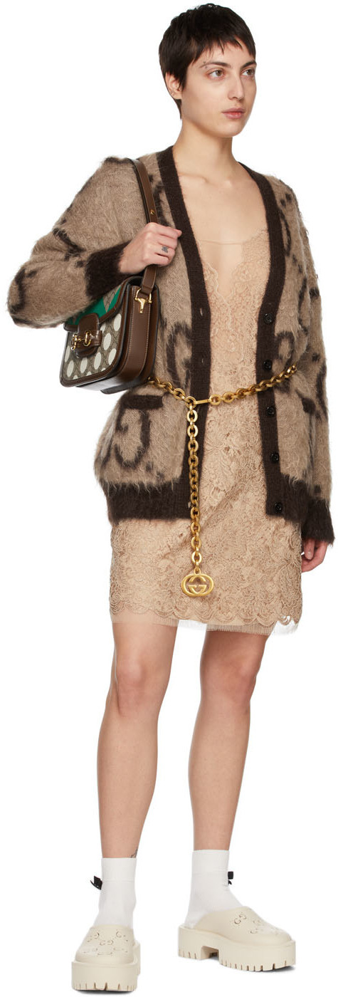 Gucci Gold Interlocking G Chain Belt Gucci