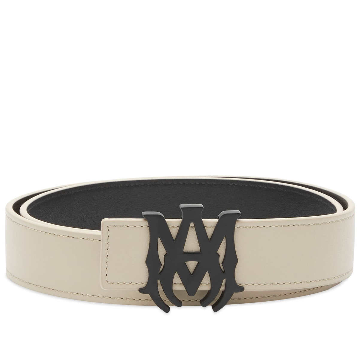 AMIRI Men's 4cm Reversible Belt in Birch/Black Amiri