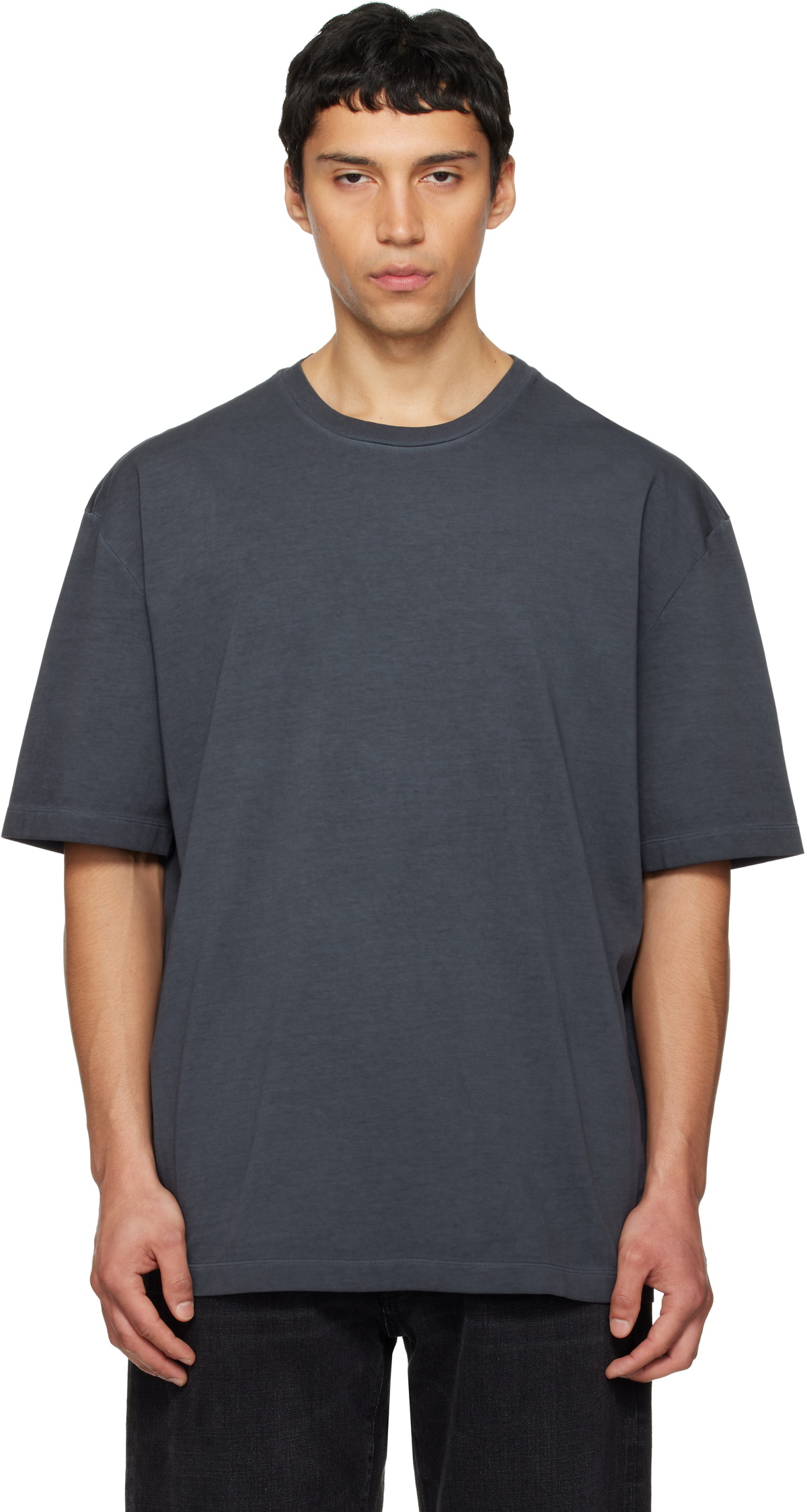 Maison Margiela Gray Weathered T-Shirt Maison Margiela