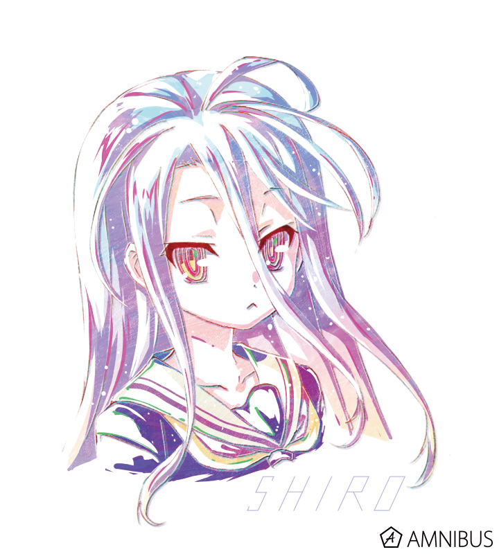 ノーゲーム・ノーライフ - Ani-Art Tシャツ(白)/レディース | AMNIBUS