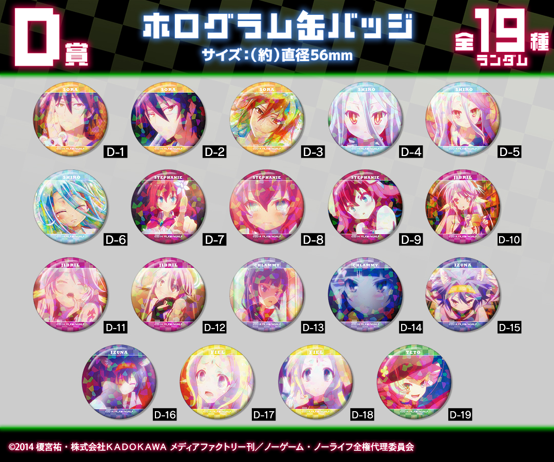 ノーゲーム・ノーライフ｜『ノーゲーム・ノーライフ』オンラインくじ