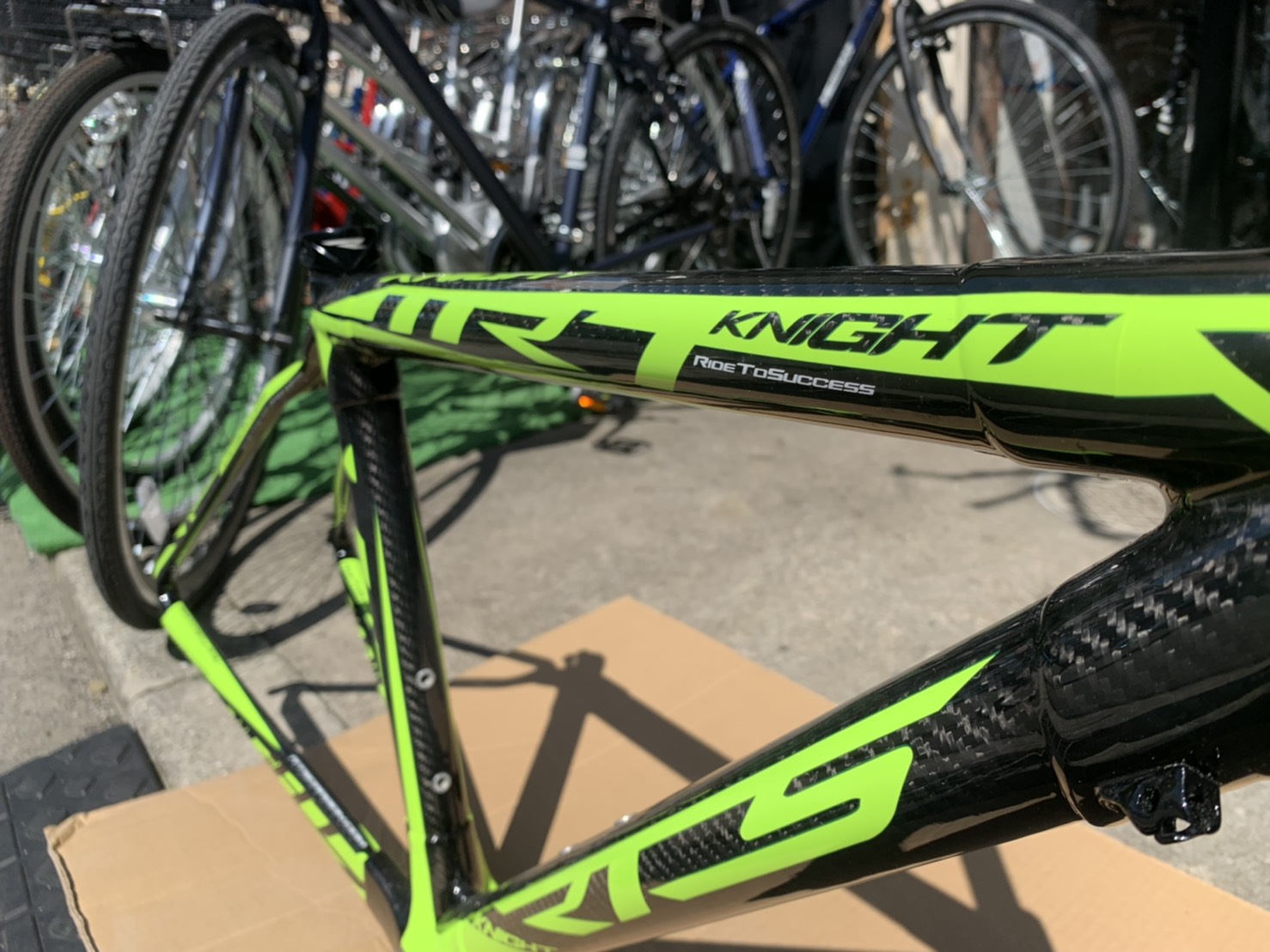 売約御礼】【新車】RTS TTR-7 Knight frameset | サイクルショップLEFT